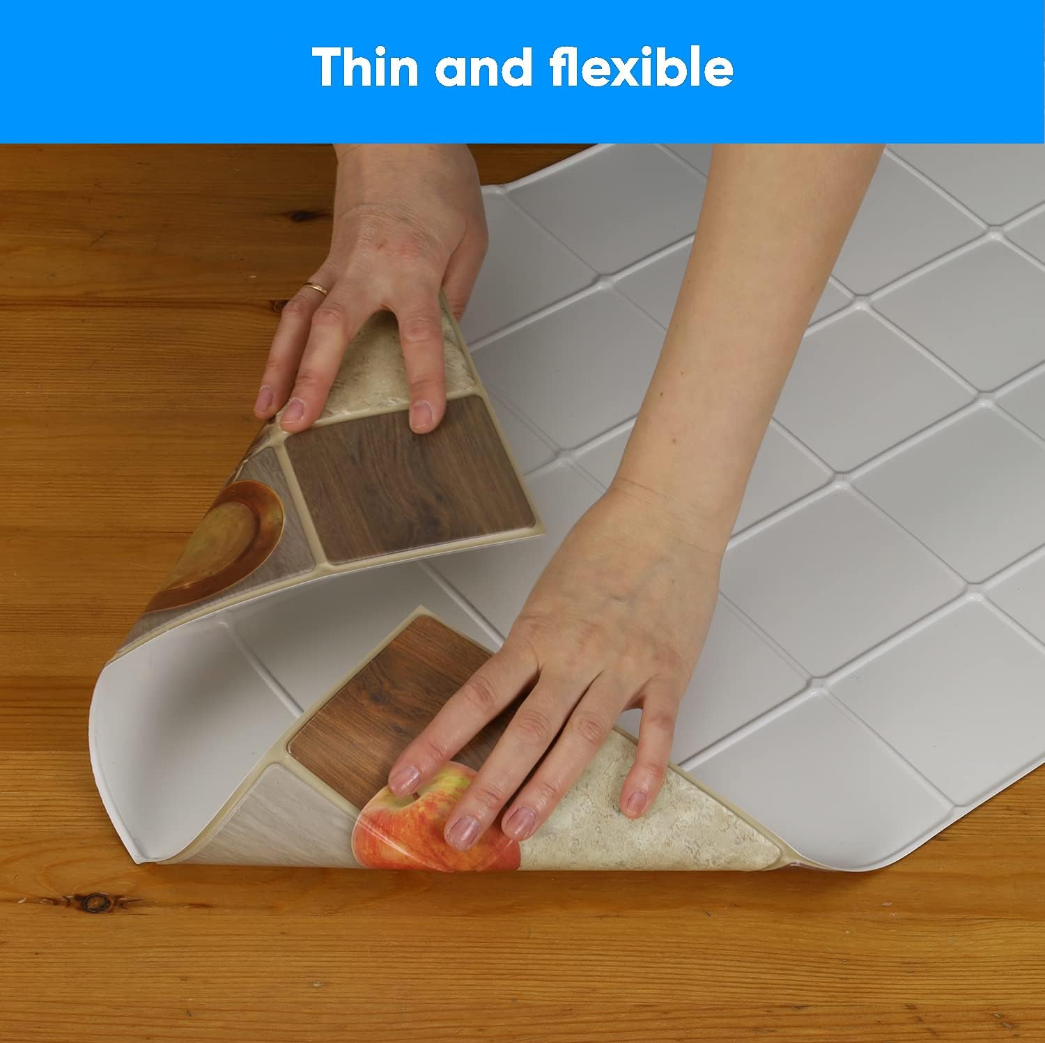 SMART PROFILE Mistletoe Color 3D Wall Panels | Interior Wall Decor | 10 Pack | PVC Panels | Covers 50 sq ft