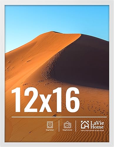 Miniatura 138 de LaVie Home Marco de fotos de 2 x 3, marco de fotos negro de 2 x 3 con plexiglás HD, marco de visualización de 2 x 3, 1 paquete, colección clásica