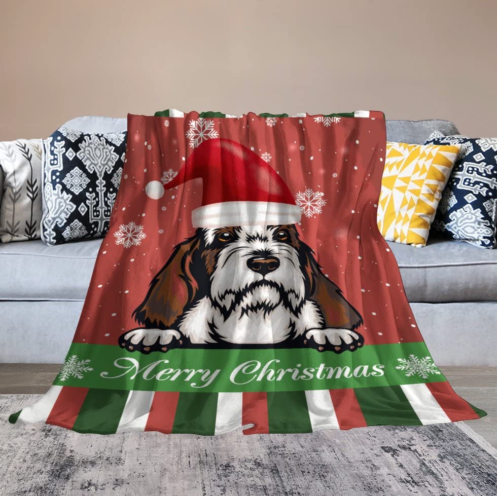 Couverture pour chien Noël cadeau idéal plaid réversible doux chaud pour petits et grands