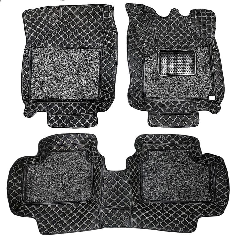 Auto Beast 7D car mat Full Set for Wagon R 2024 New, 7D Car Floor Mats, 7D Car Floor Mats Compatible for Wagon R, Perfect Custom Fit 7D Mat