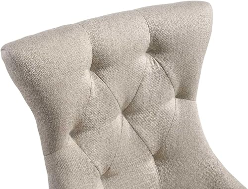 Miniatura 7 de Dining Chairs for Room, Table & Seating Chair Sets Kitchen - Set of 2 Upholstered Side Chairs with Sturdy Oak Finish for Dining Room, Living Room,