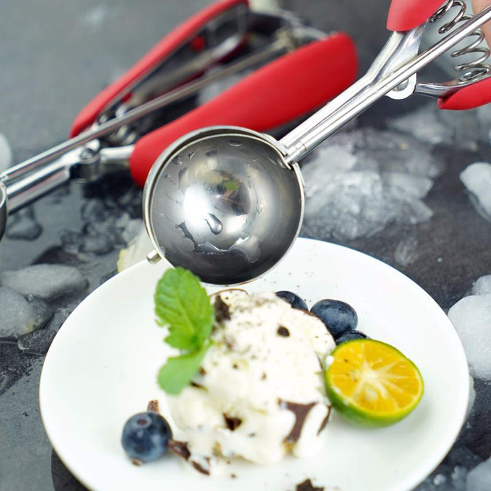 Set di Cucchiaini per Biscotti, Set di Cucchiai per Gelato, Piatti