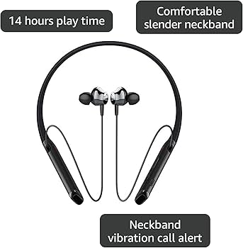 Philips Bluetooth Neckband Headphones, Wireless Earbuds IPX5