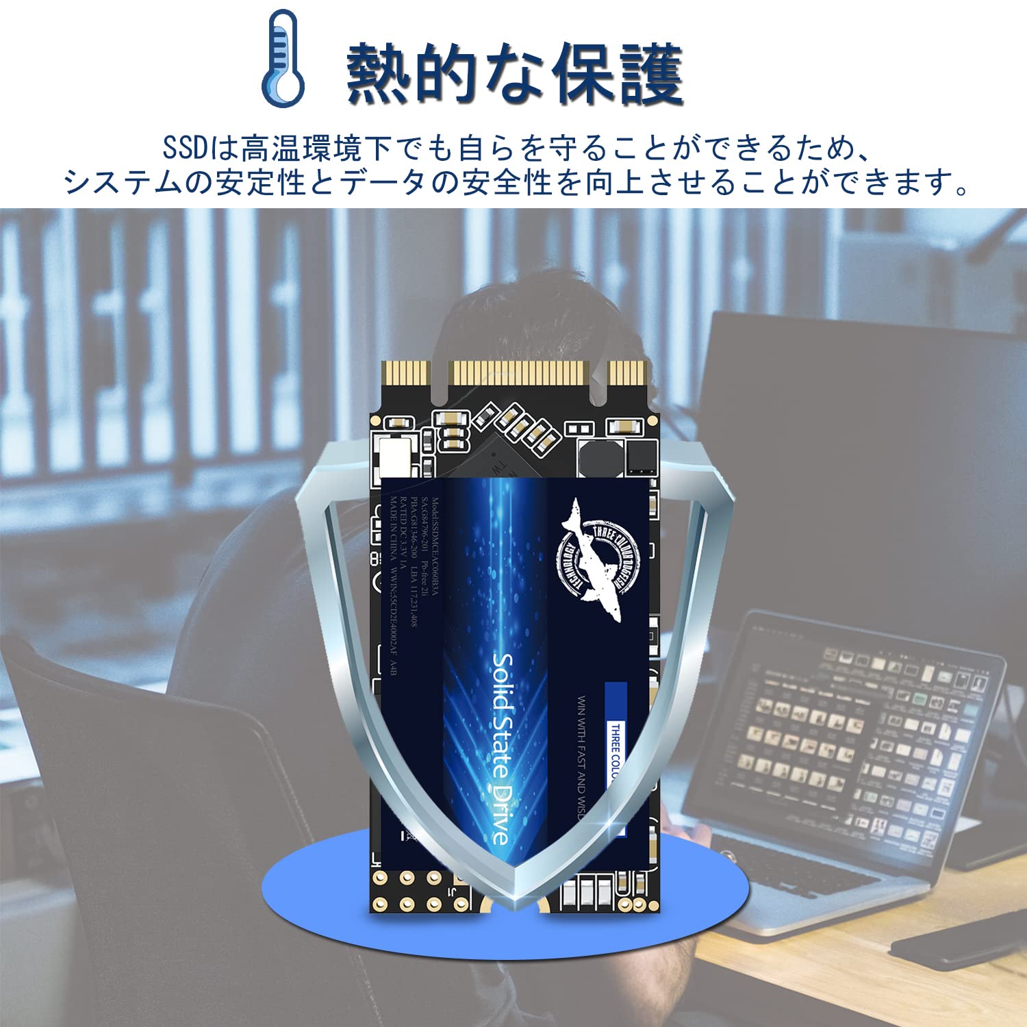 Amazon | Dogfish SSD M.2 2242 2TB NGFF SATA iii b+m Key 6Gb/s 3D