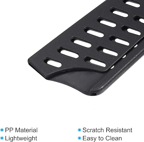 Vista 10 de PATIKIL Fundas de seguridad PP para cuchillo Santoku de 5 pulgadas, paquete de 5 cuchillos, protector de cuchillos, protector de cuchillas, funda