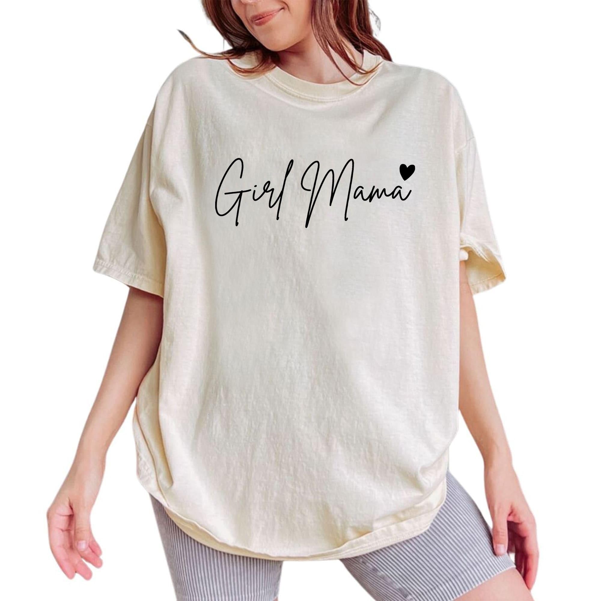 Trendy Girl Mama T-Shirt Comfort Col …