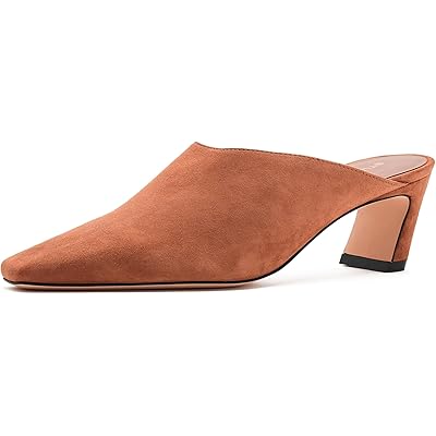 Stuart Weitzman Stassi Mule 50 toasted almond 1