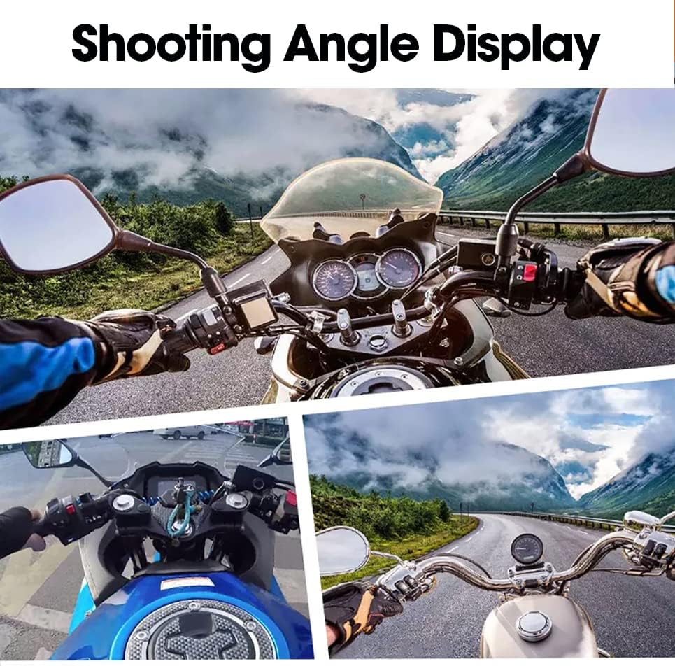 Image of Helmet Camera Mobile Mount Holder for Bike /Riding Accessories Helmet Phone Chin Mount Pack of 1