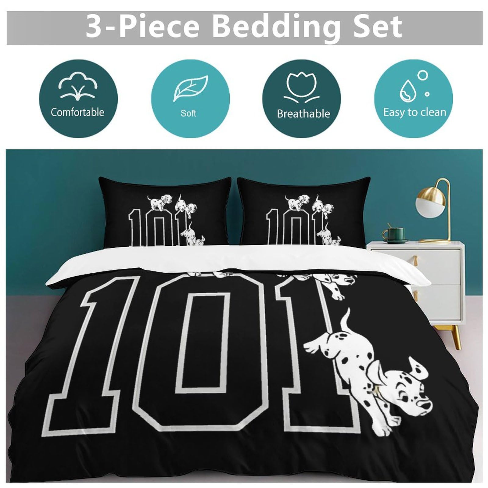 101匹わんちゃん 寝具3点 ディズニー 101匹わんちゃん 布団カバー3点セット シーツ 敷布団