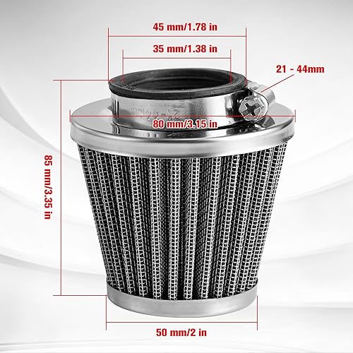 Miniatura 3 de PZ19 - Juego de empuñaduras de cable de acelerador de carburador y cable de 0.866 in0.87 pulgadas, 50 cc, 70 cc, 90 cc, 110 cc, 125 cc para