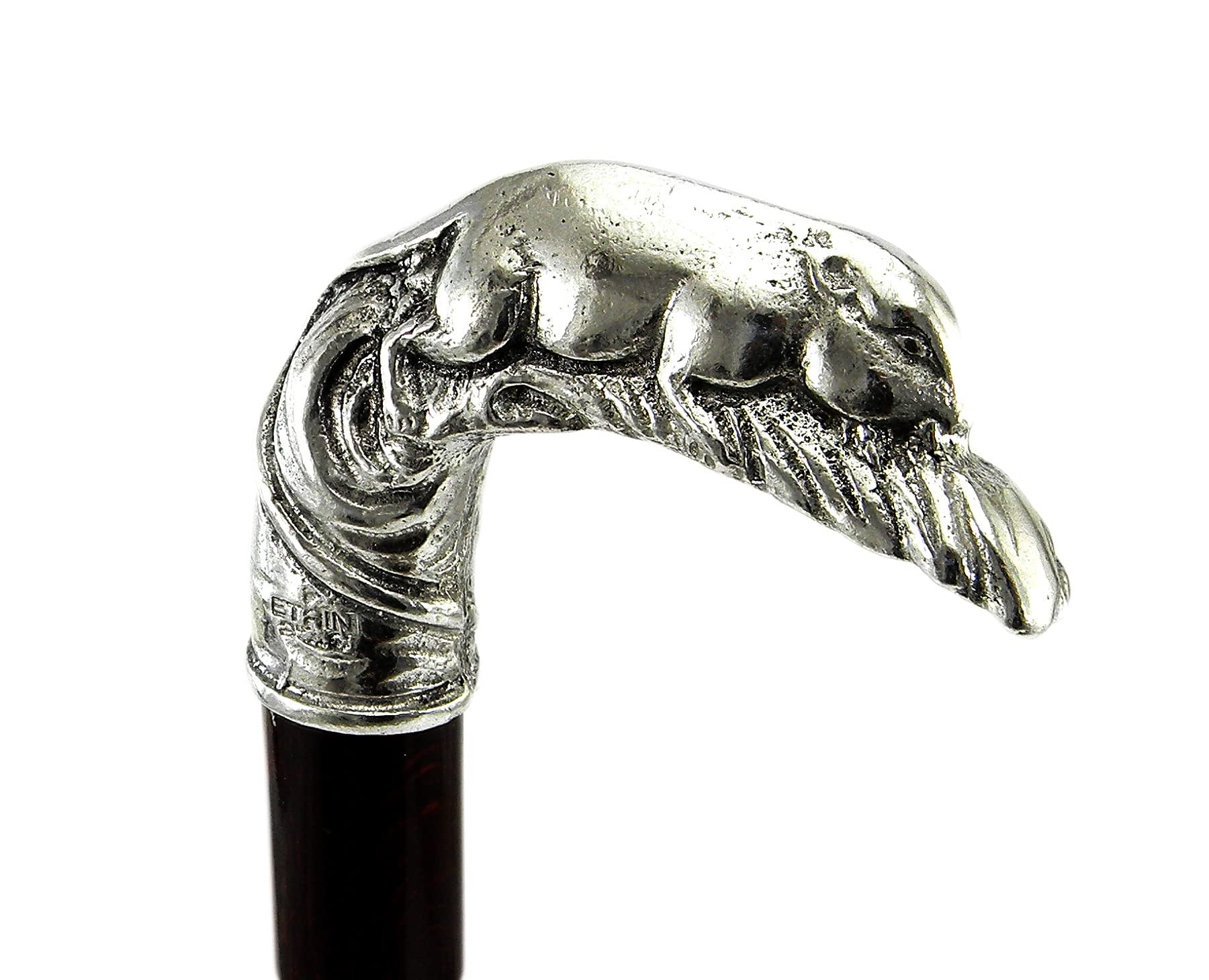 Cavagnini Elegant Walking Stick Handmade Beechwood Custom Engraving