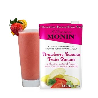 Monin Inc. Smoothie Mixes Monin Strawberry Banana Fruit Smoothie Mix