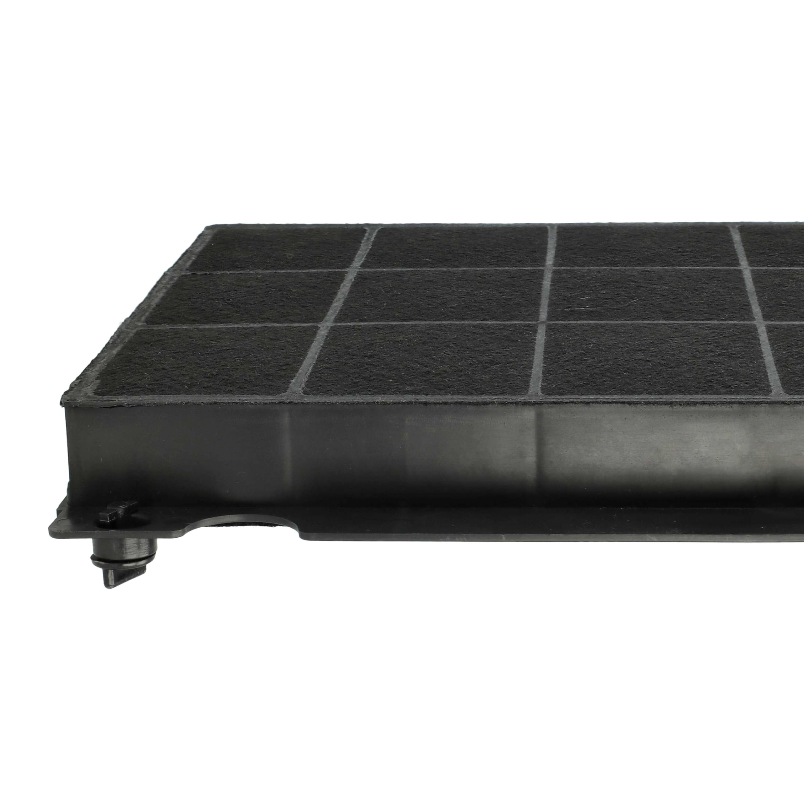 vhbw 10x filtro de carbón activado compatible con Arthur Martin AFC90500K | AFC90500W, AFC90500X, AFC90446X, AFC9044X 000, AFC90500 campanas cocina