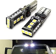 iJDMTOY (2) Xenon White High Power 9-SMD 906 912 920 921 T15 LED Replacement Bulbs For Chevrolet Dodge Ford GMC Honda Nissan Toyota Truck 3rd Brake Lamp Cargo Lights - coolthings.us