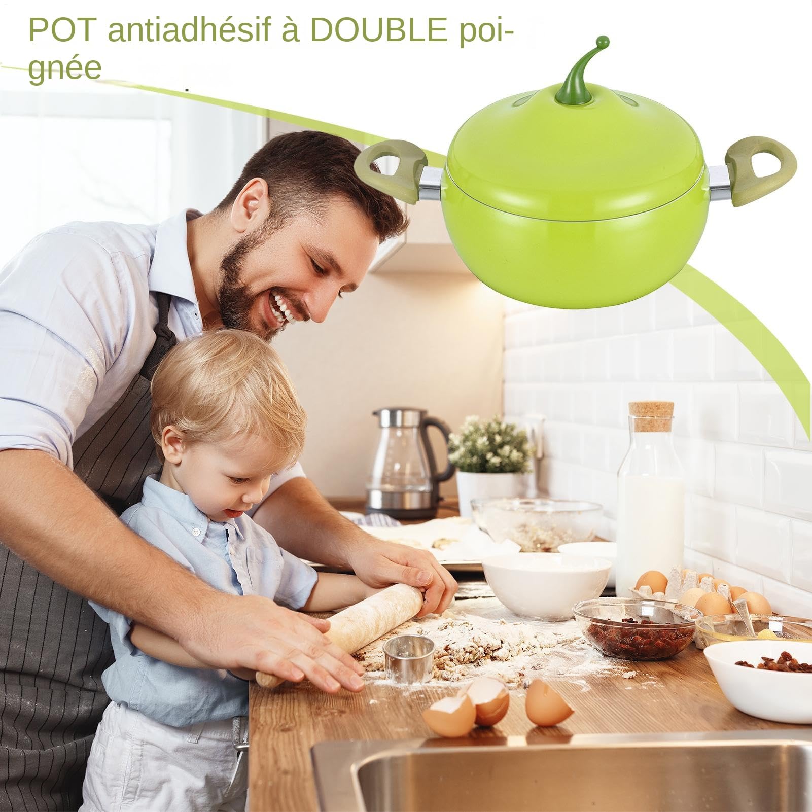 Casseruola Con Coperchio Incluso Pratico Multiuso Antiaderente A Forma Di