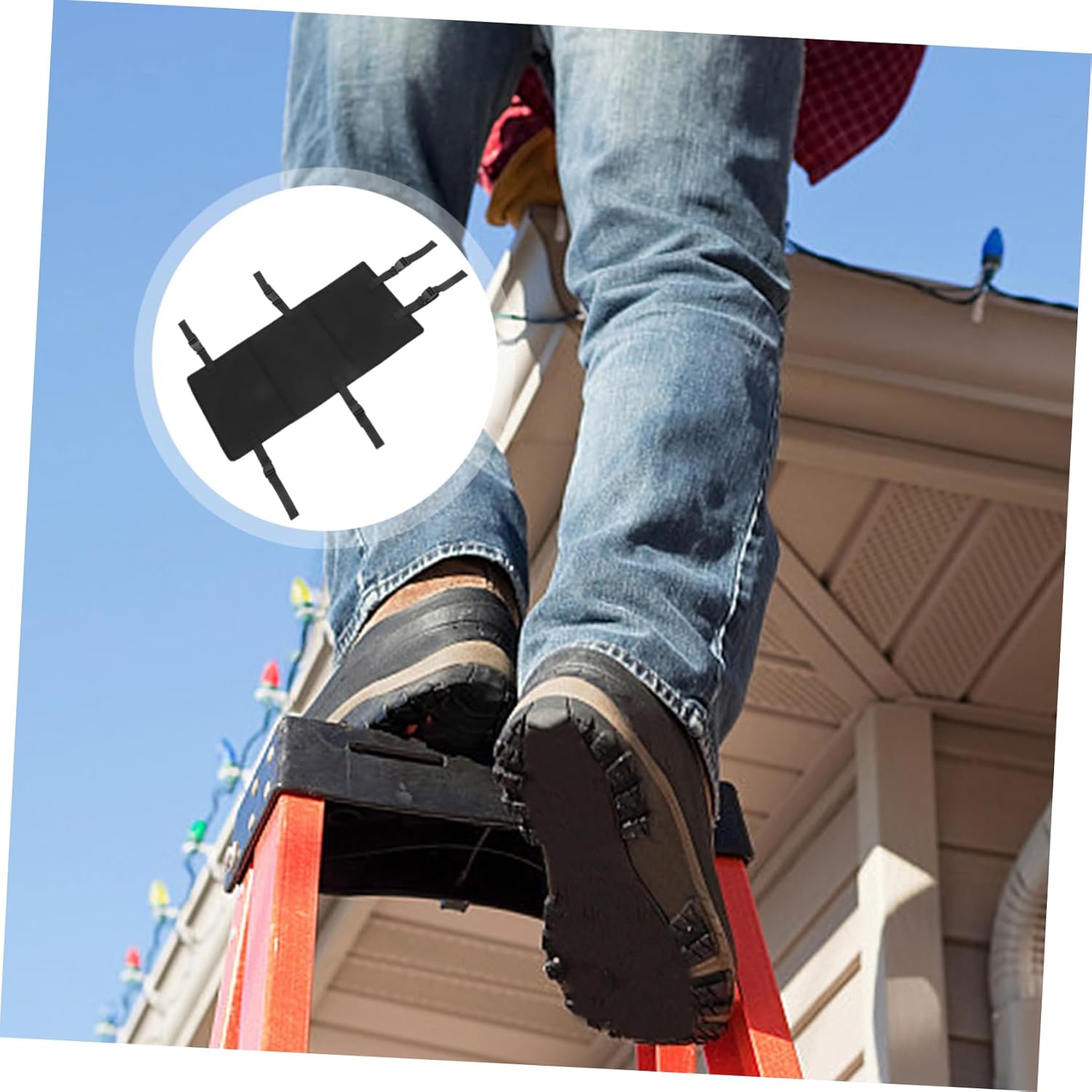 STOBAZA Bunk Bed Ladder Cover for Boys and Girls Safety Padding to Prevent Falls Sturdy Waterproof Material Childproof Design for Bunk Beds for Boys and Girls