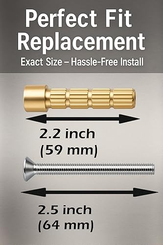 Miniatura 2 de ALITZ Kit de extensión de vástago de latón para vástagos rotativosde compresión de montaje en pared, se adapta a Pfister 910-3740, 910-374 y
