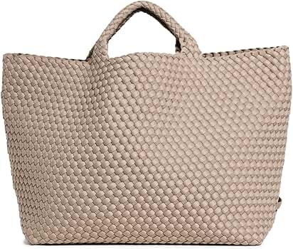 Amazon.com: Naghedi Women's St Barths Large Tote, Cashmere