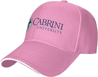 Cabrini- University Sandwich Cap Unisex Classic Baseball Capunisex Adjustable Casquette Dad Hat