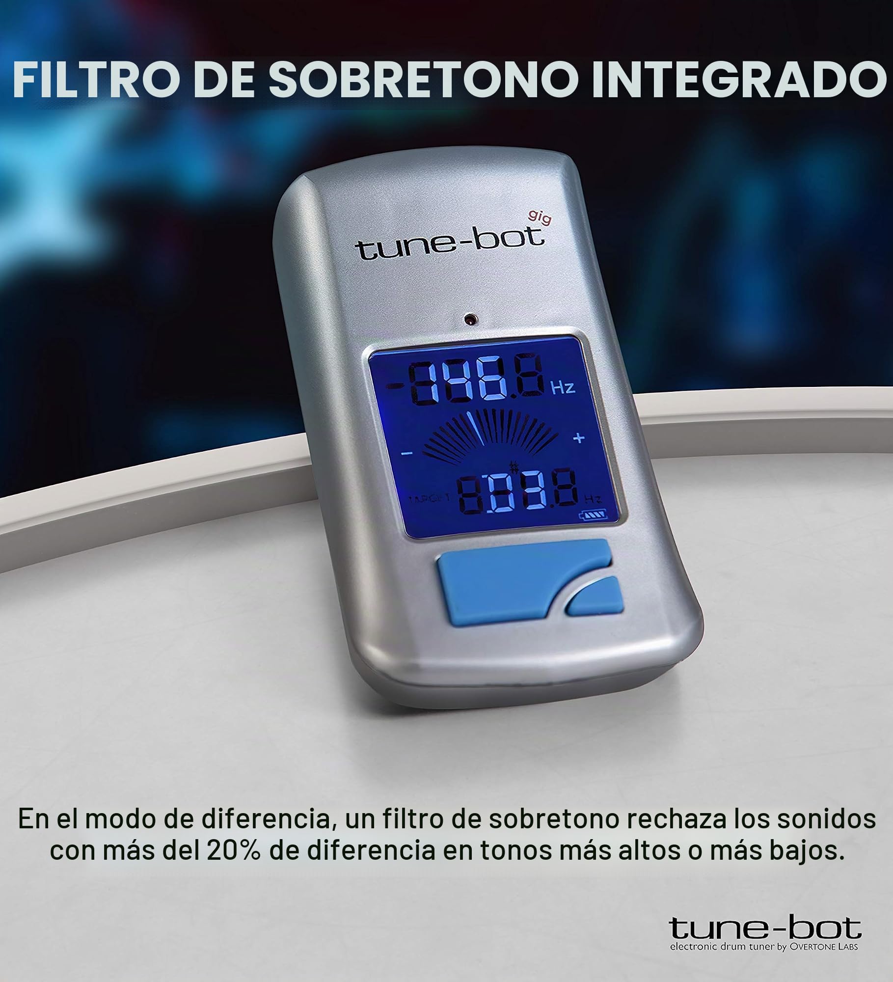 tune-bot Overtone Labs - Llave de Afinación