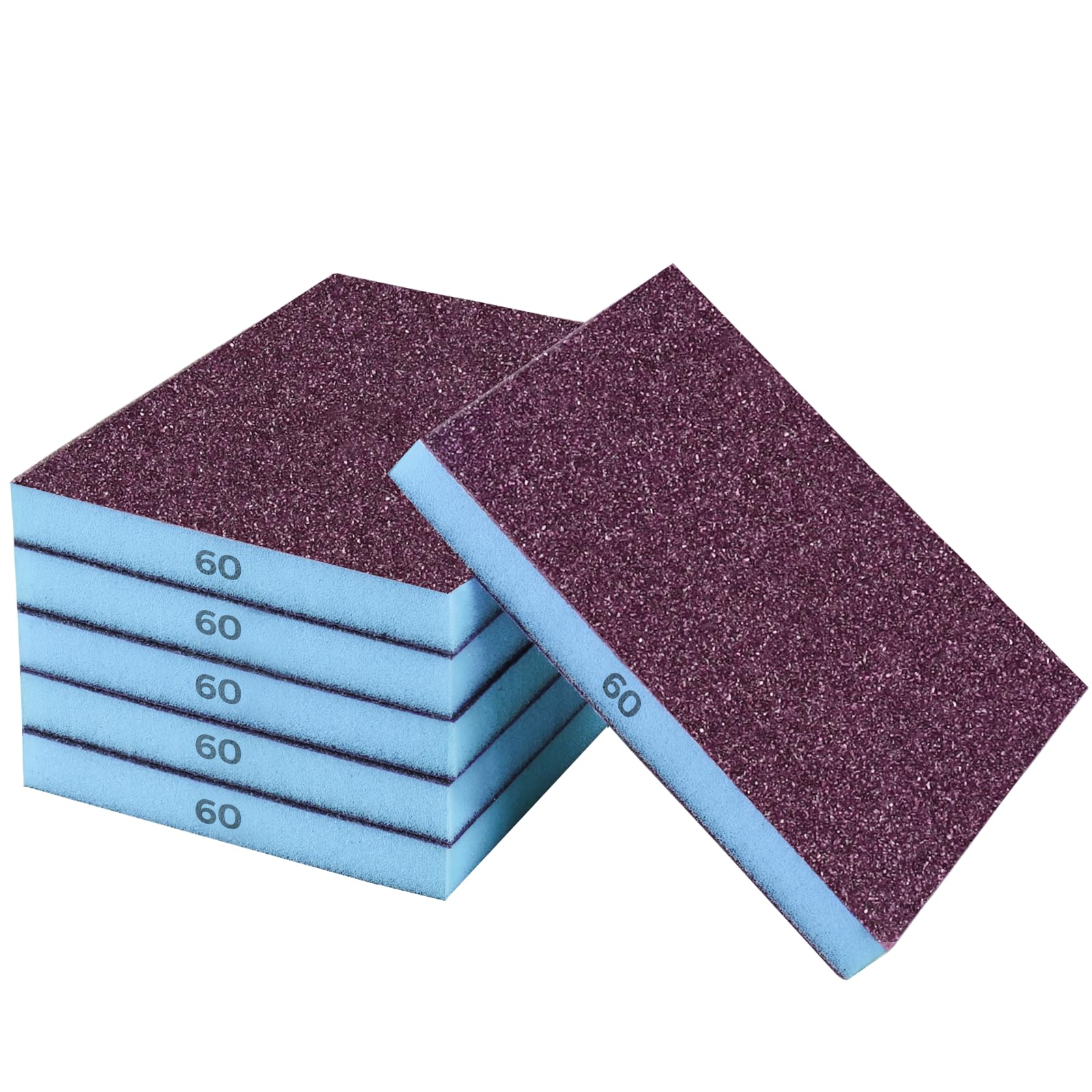 STEBRUAM 6 Pieces Sanding Sponges