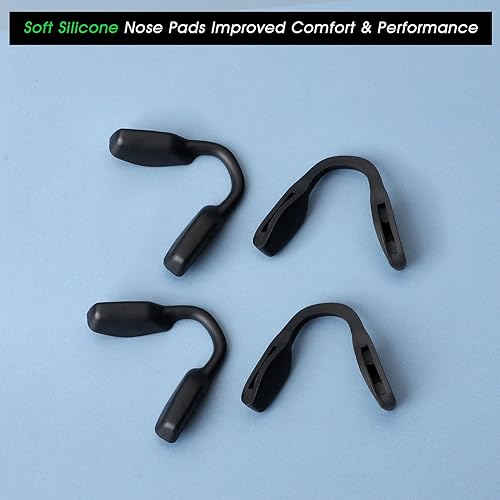 Miniatura 10 de Almohadillas de nariz mejoradas para Oakley Metalink OX8153, Mitre OX8154, Cogswell OX8157, Activate Eyeglass Push In Nose Piece