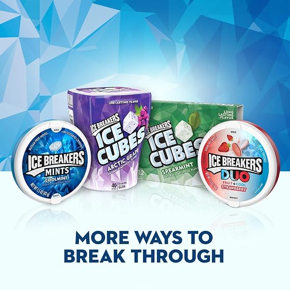 ICE Breakers Duo Sugar Free Mints, Watermelon, 1.3 Ounce
