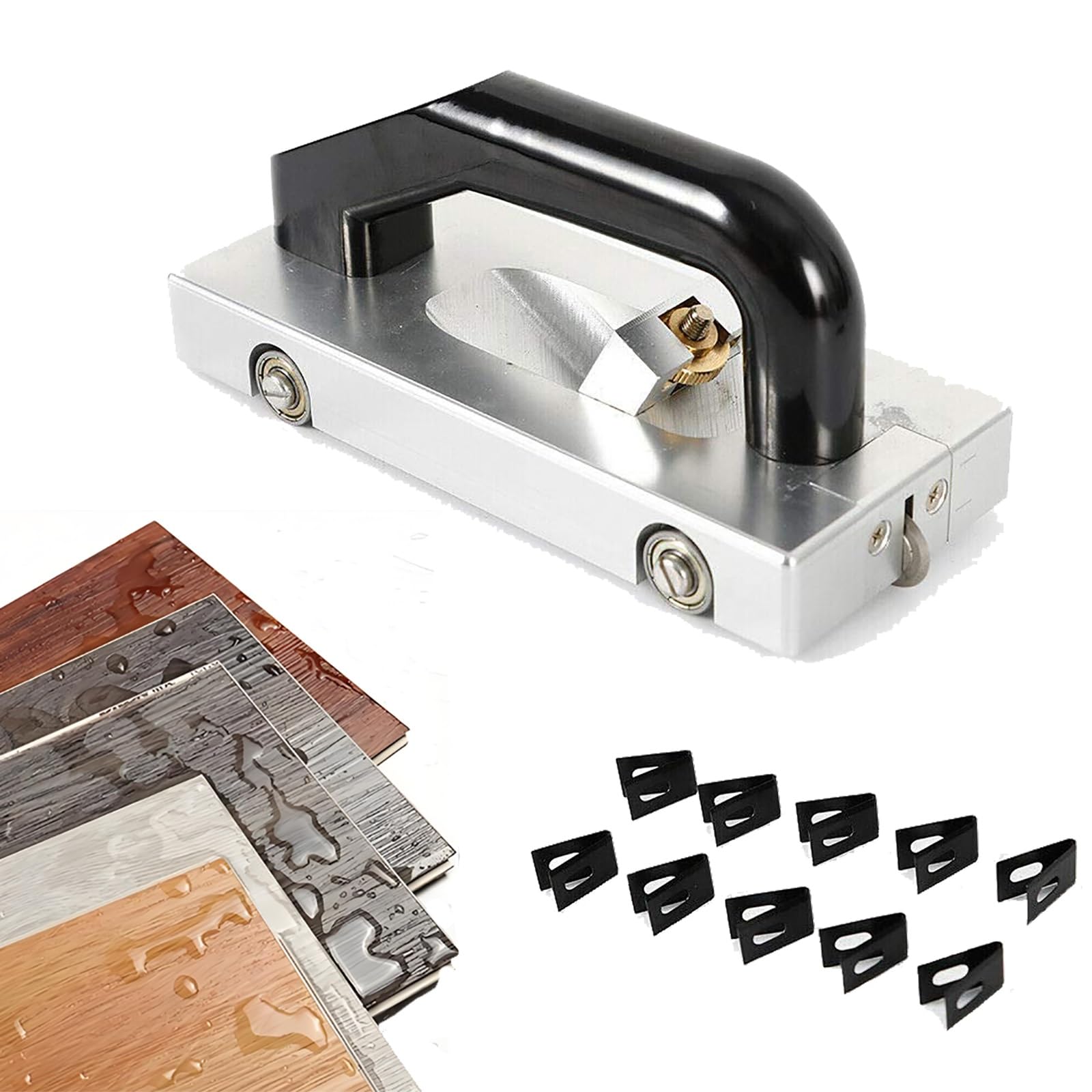 Wheeled Groover Grooving Slotting Pull Hand Slotter Vinyl PVC Flooring Welding,Applicable Floor Thickness 1.5-3mm,Slotting Width 2~3mm