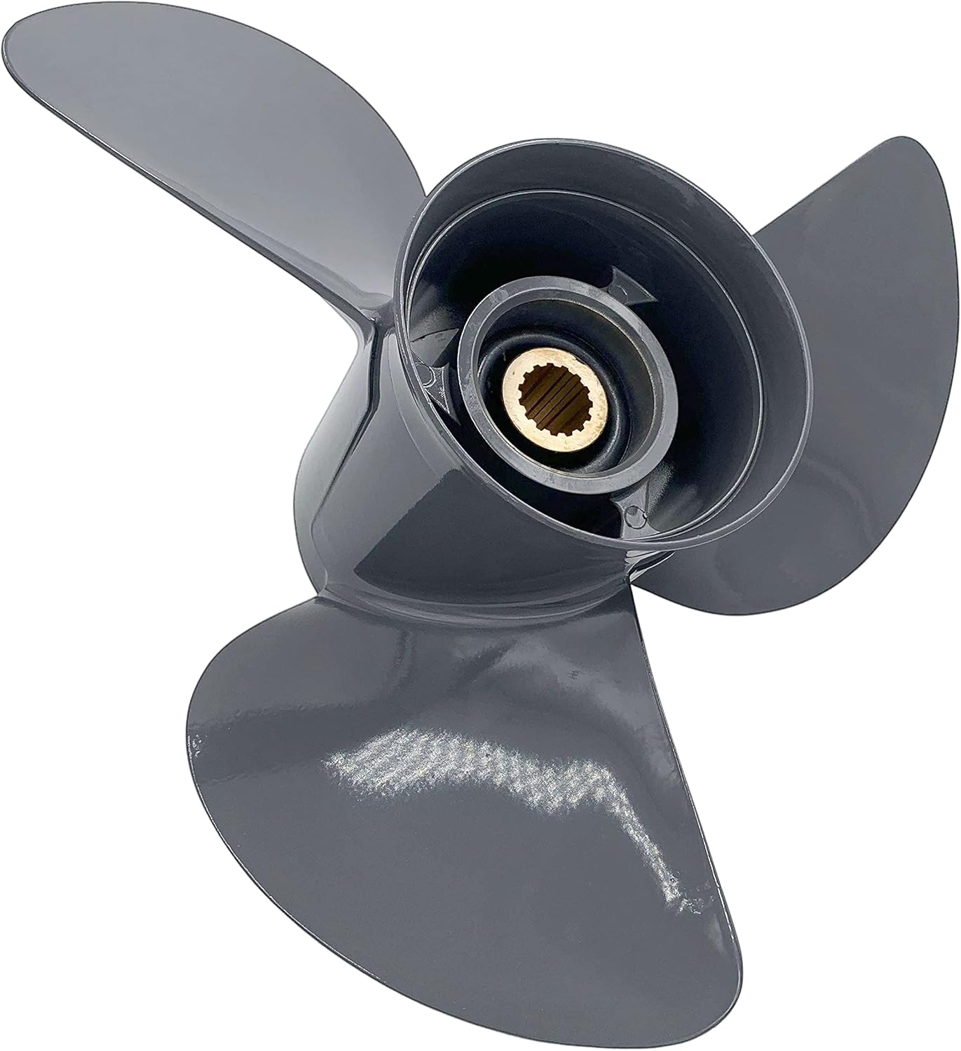 Boat Propeller 14 1/2x19 Fit for Honda Outboard 150HP-250HP 3 Blades Aluminum Prop 15 Tooth Propel RH OEM NO: 58130-ZY3-019AH 14.5x19