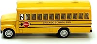 Vista 1 de Autobús escolar Escuelas Públicas de Chicago 5 pulgadas Mint Puerta de Apertura Escala 1:64 Diecast