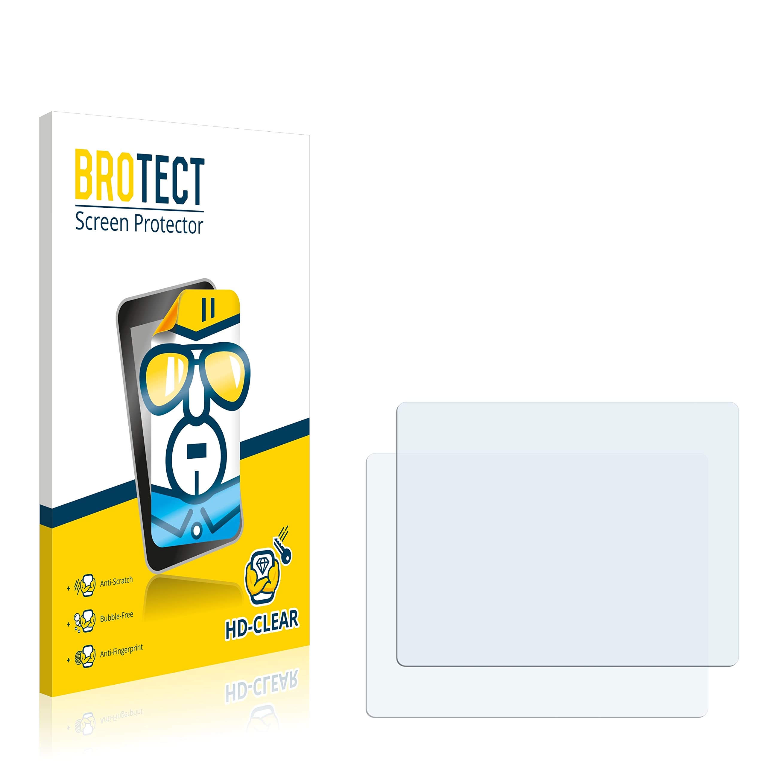 brotect 2-Pack Screen Protector Compatible with Panasonic AIHME07 Screen Protection Film Ultra Clear - Scratch Proof, Transparent, HD Clear