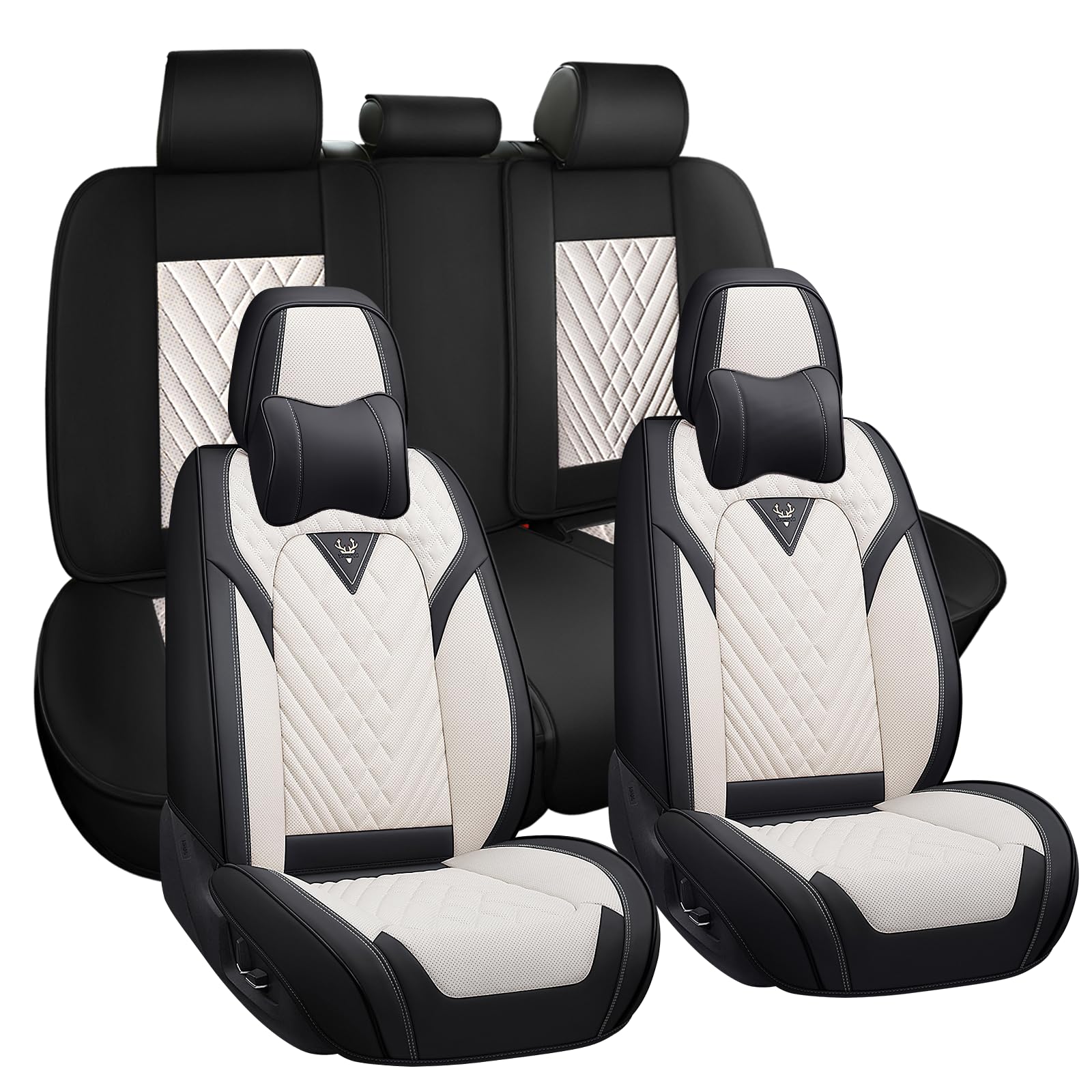 Arocx Car Seat Covers Fit for Lexus RX 350 2007-2026,Waterproof Premium Leather Seat Covers Breathable Seat Protector Coverage Automotive Seats