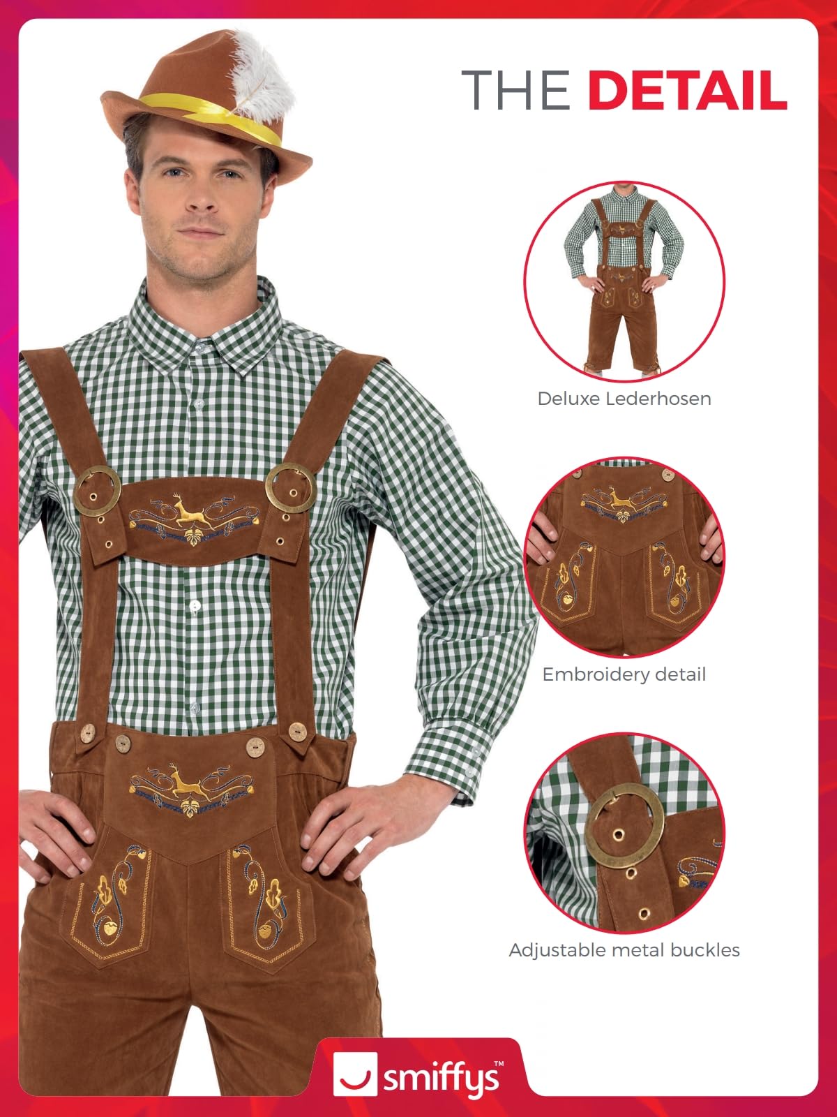 Deluxe Traditional Hanz Bavarian Costume (L)