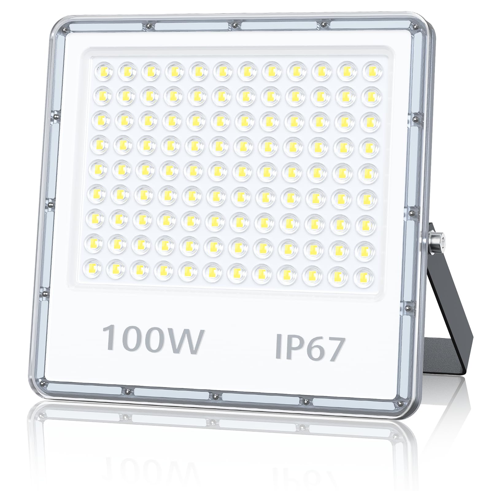 Led bouwlamp met bewegingsmelder 100 watt