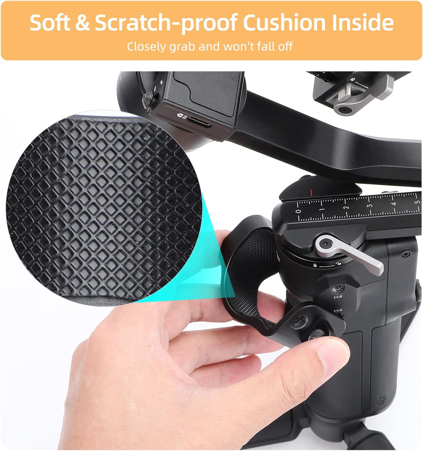 BTG Dual Hook Comfortable Strap for DJI RS3 Mini Accessories Stress Reliever Lanyard