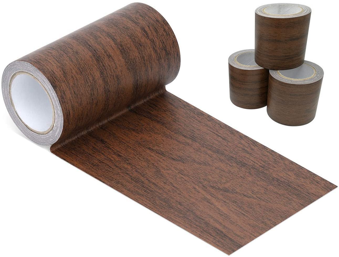 1 X RAW Customer Returns 5M Woodgrain Patterned Duct Tape Wood Effect 1-x-raw-customer-returns-5m-woodgrain-patterned-duct-tape-wood-effect