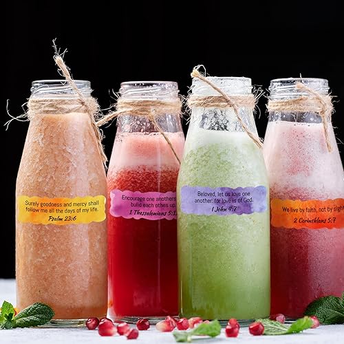 Miniatura 7 de 200 calcomanías inspiradoras de las Escrituras, calcomanías coloridas de versículos de la Biblia, calcomanías cristianas religiosas, calcomanías