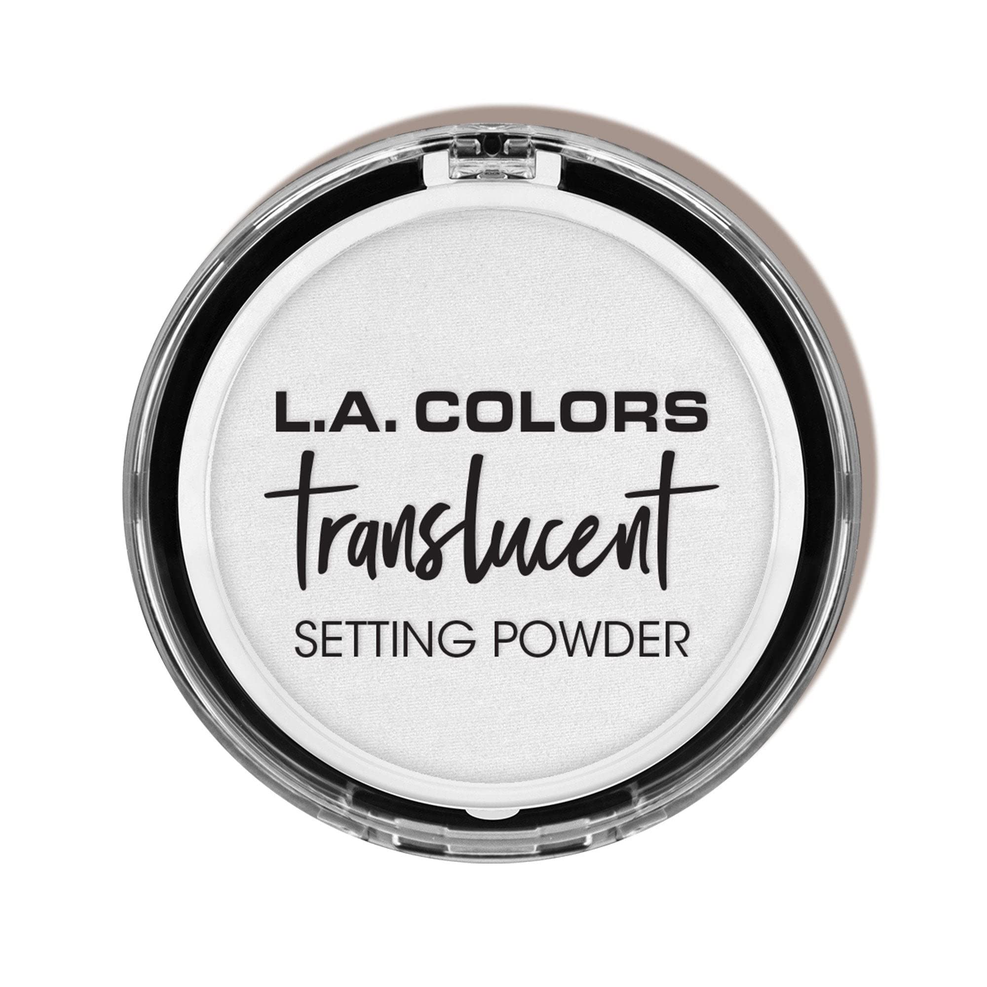 L.A. COLORS Translucent Pressed Setting Powder, Transparent CSP370 CSP370 Transparent 1 Ounce (Pack of 1)