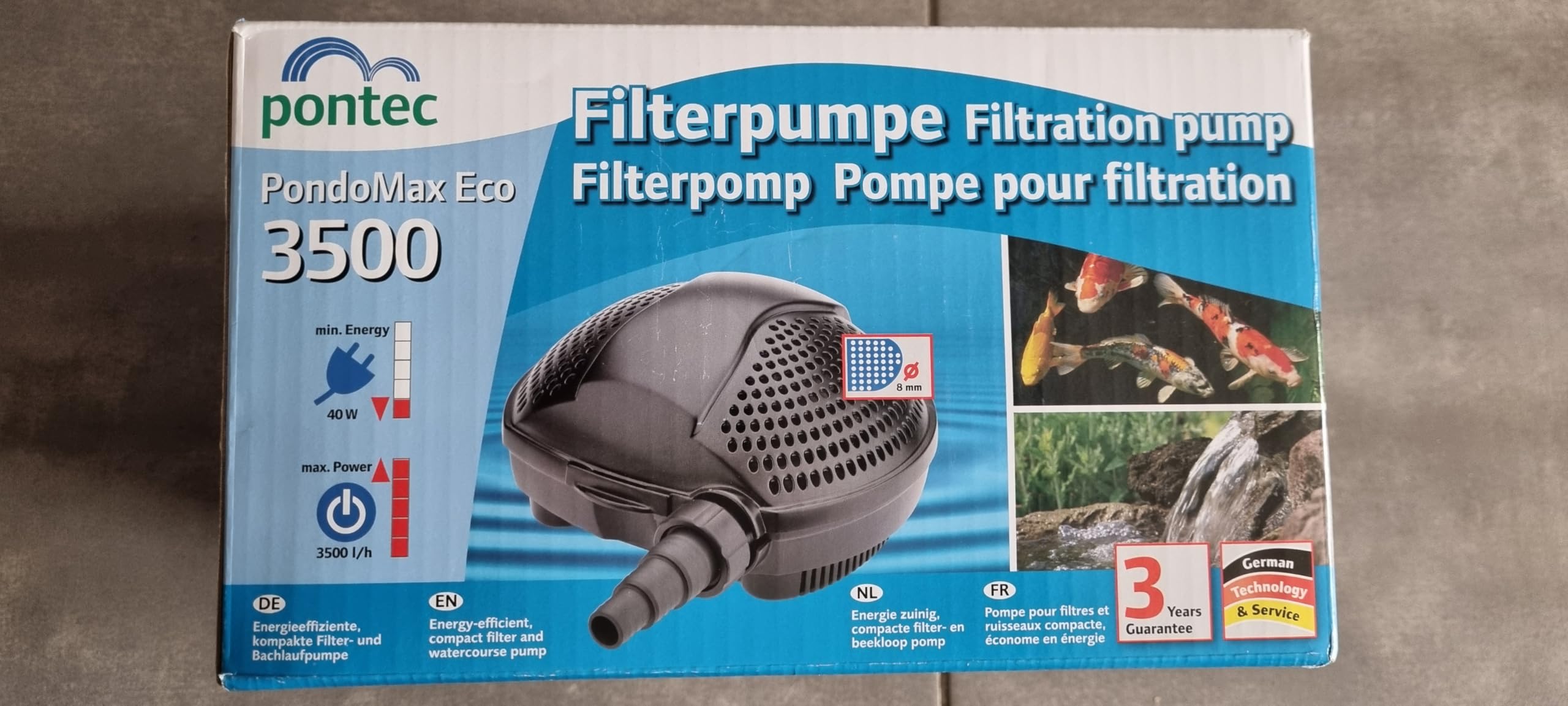 Pontec Pondomax Eco 3500 Pond Pump from B&Q