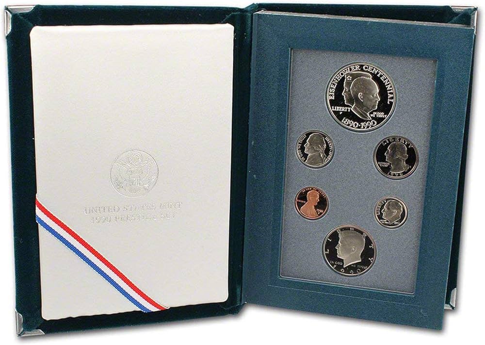 1990 US Mint Prestige Proof Set Original Government Packaging at