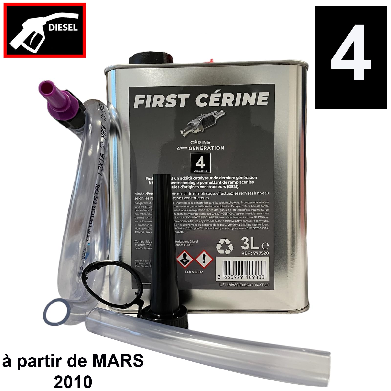 Partsline Additif FAP Eolys 4ème Génération 3L
