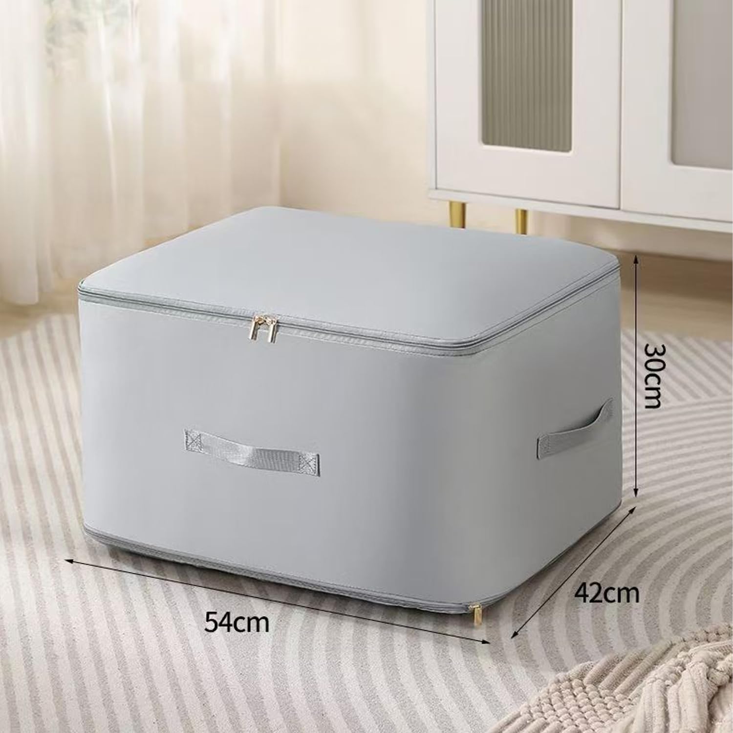 54 * 42 * 30cm Ultra Platz sparender selbstkomprimierender Organizer,Kompressionsverpackungsbeutel,Platzsparende Taschen,Aufbewahrungsbeutel für Kleidung,Organizertaschen für bettdecken Kleidung