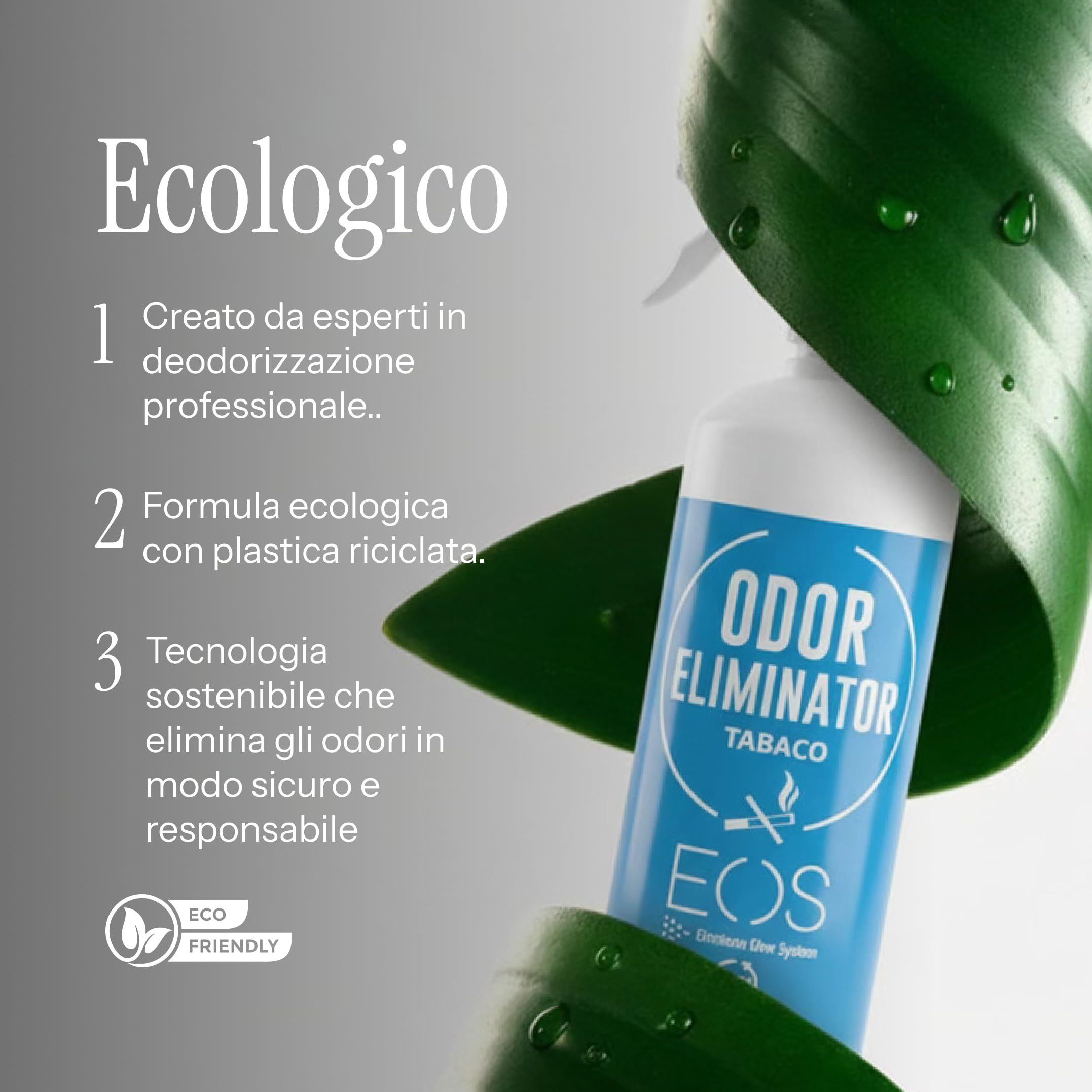 Spray Elimina Odori Ambiente | Neutralizzatore di cattivi odori più persistenti | Spray Igienizzante Tessuti, Tappezzerie e Tutte le Superfici | Antiodore per Casa | Profumatore per Ambienti