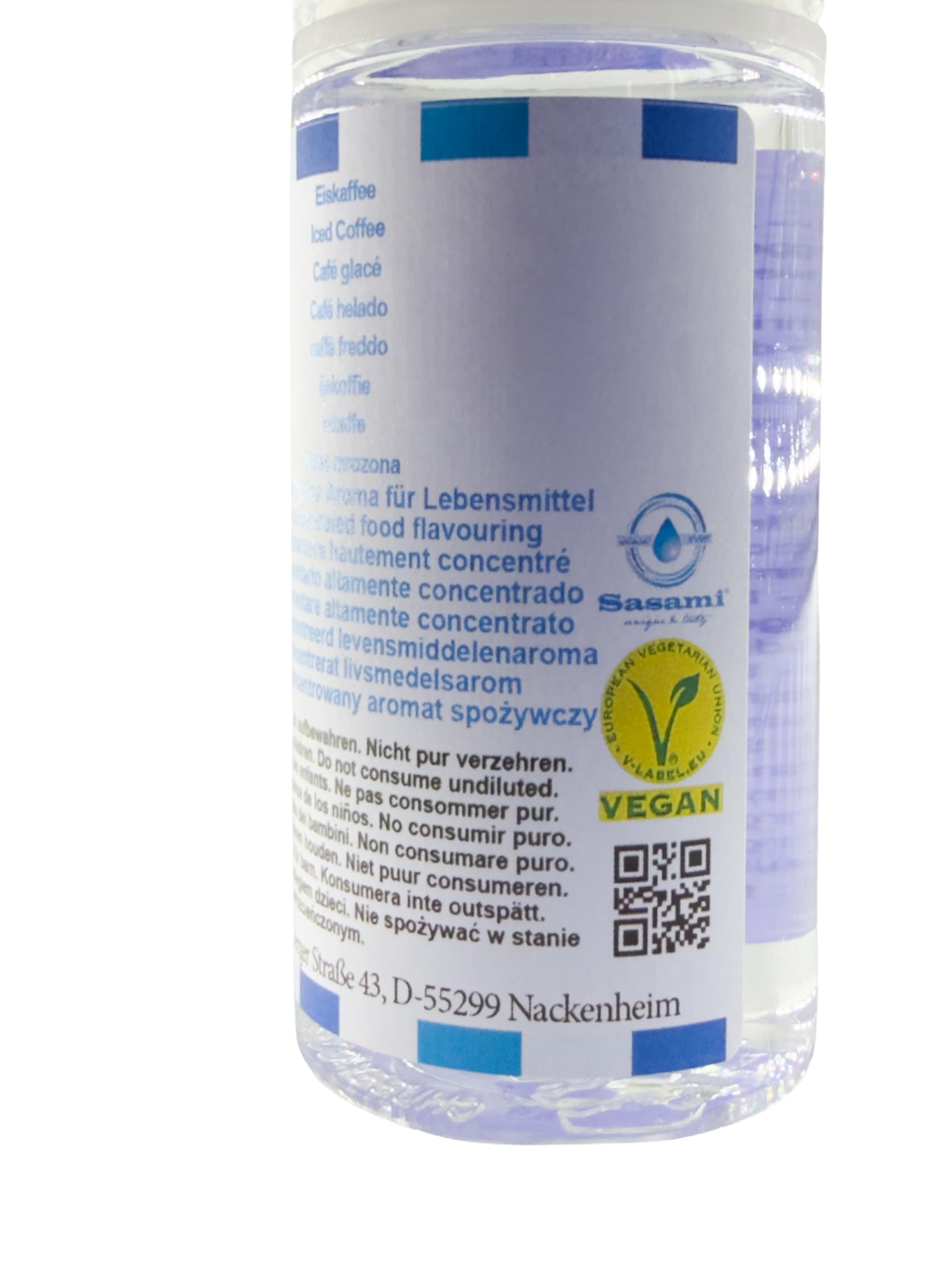 Kawa mrożona aromat koncentrat – Wegański – Sasami – 100ml