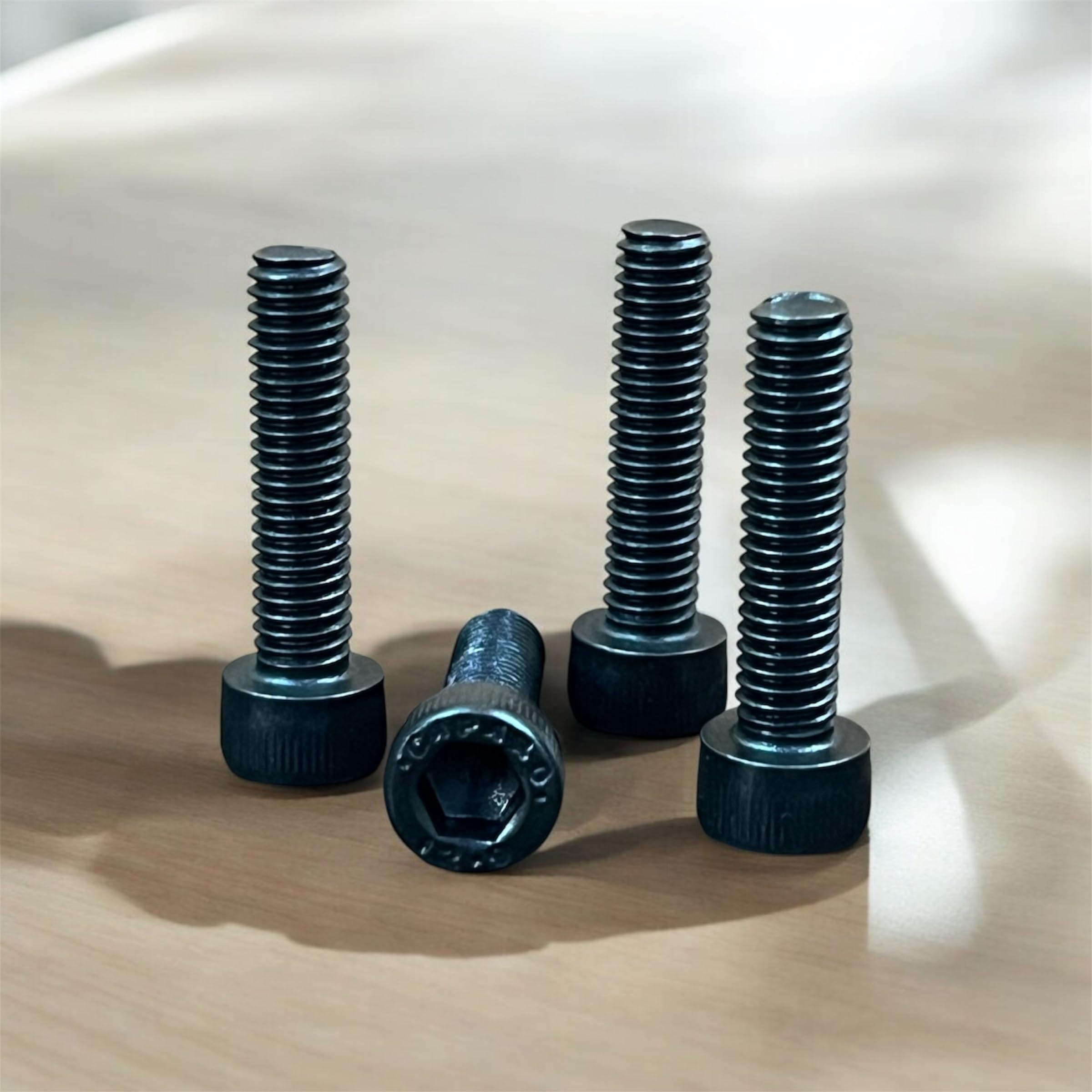 CAPARO - Allen Bolt (M6x25mm), Socket Head Cap Screws, Machine Thread, Allen Socket Drive, Full Thread (Pack of - 25Pcs)-image-28