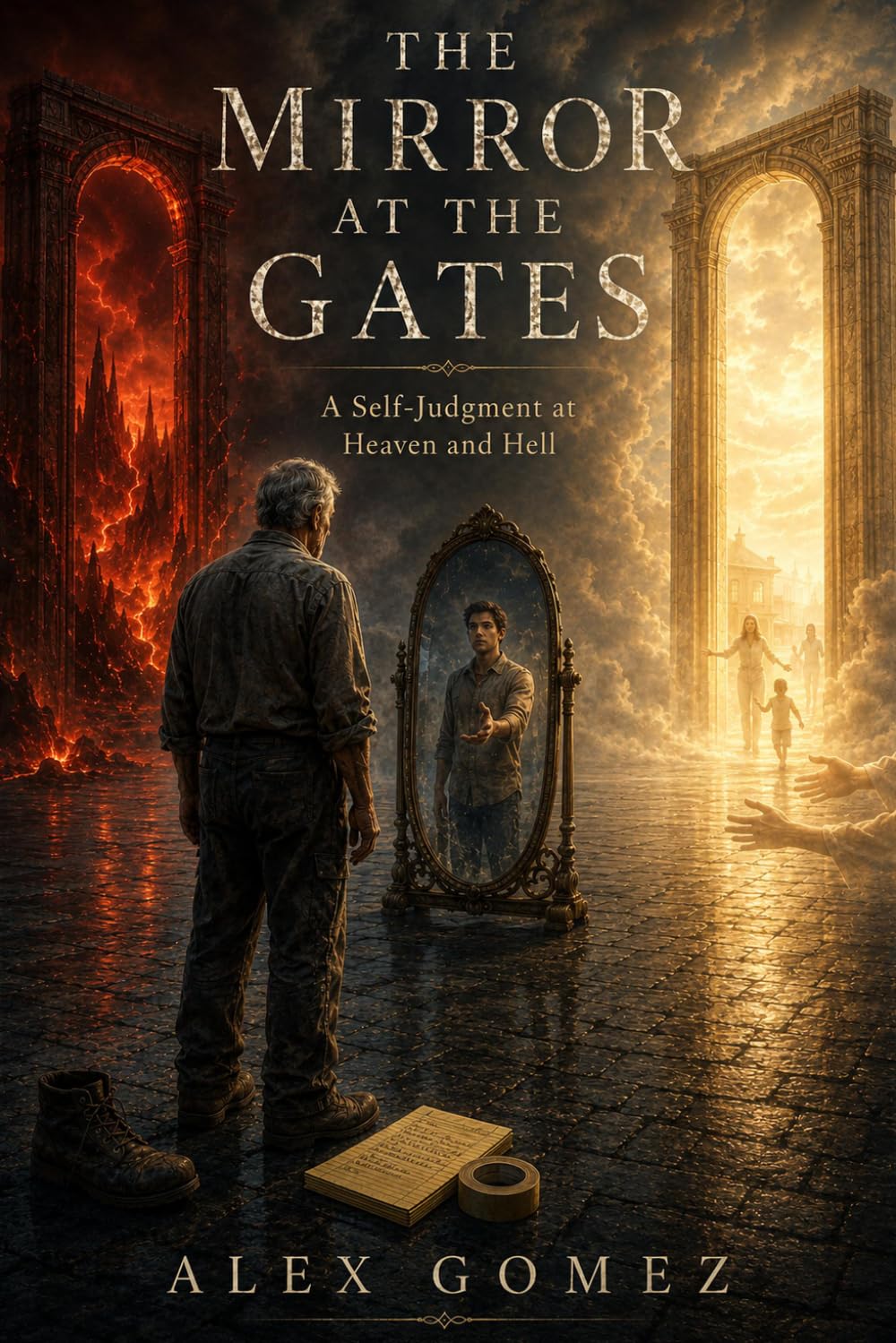 The Mirror at the Gates: A Self-Judgment at Heaven and Hell - A Novel