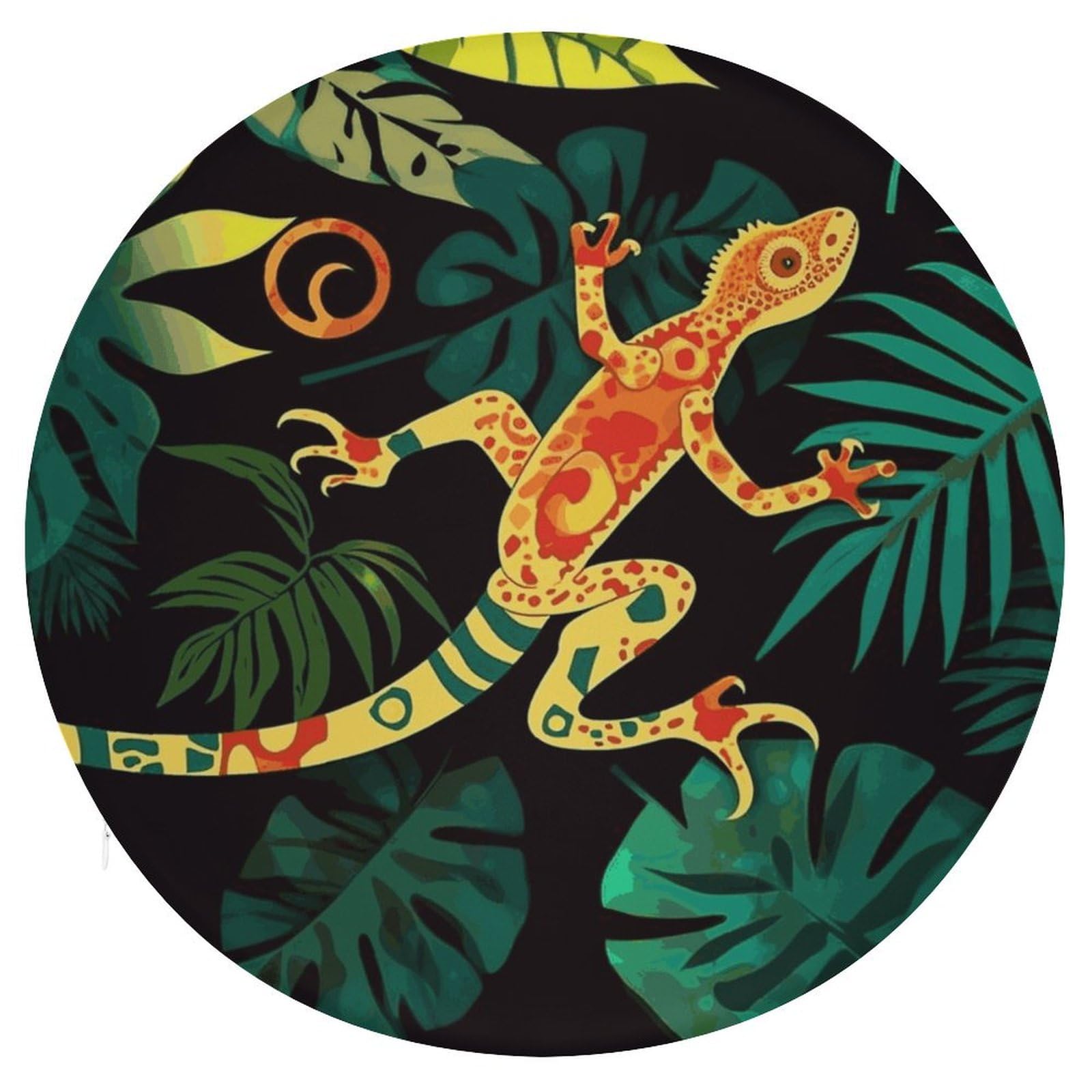 Coussin de siege rond pour soulager le dos lors de la meditation au sol