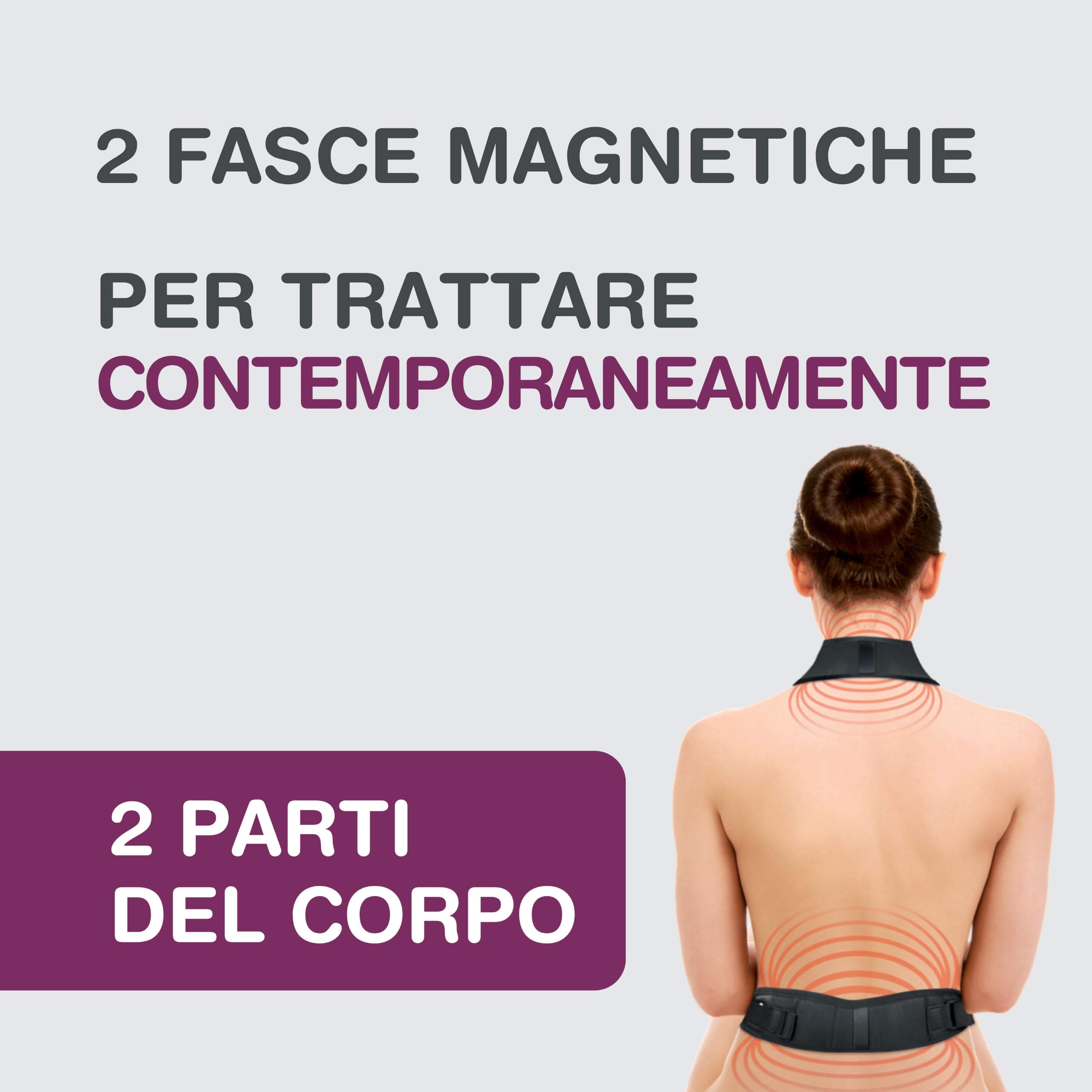 COLPHARMA MAGNETOCARE, Apparecchio Magnetoterapia, Magnetoterapia ad Alta Intensità, Magnetoterapia Bassa Frequenza o Alta Frequenza, 2 Canali 20 Programmi Intensità Regolabile