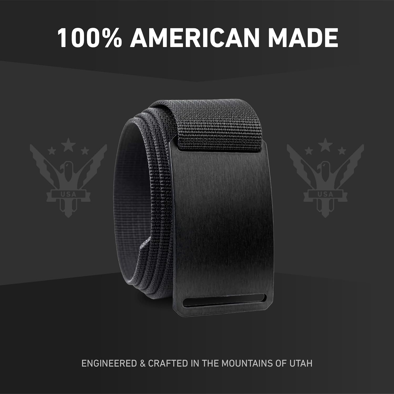 GRIP6 Classic Belt - 1.5-Inch Adjustable Nylon Belts - Versatile Lifestyle and Tactical Belt for Men and Women