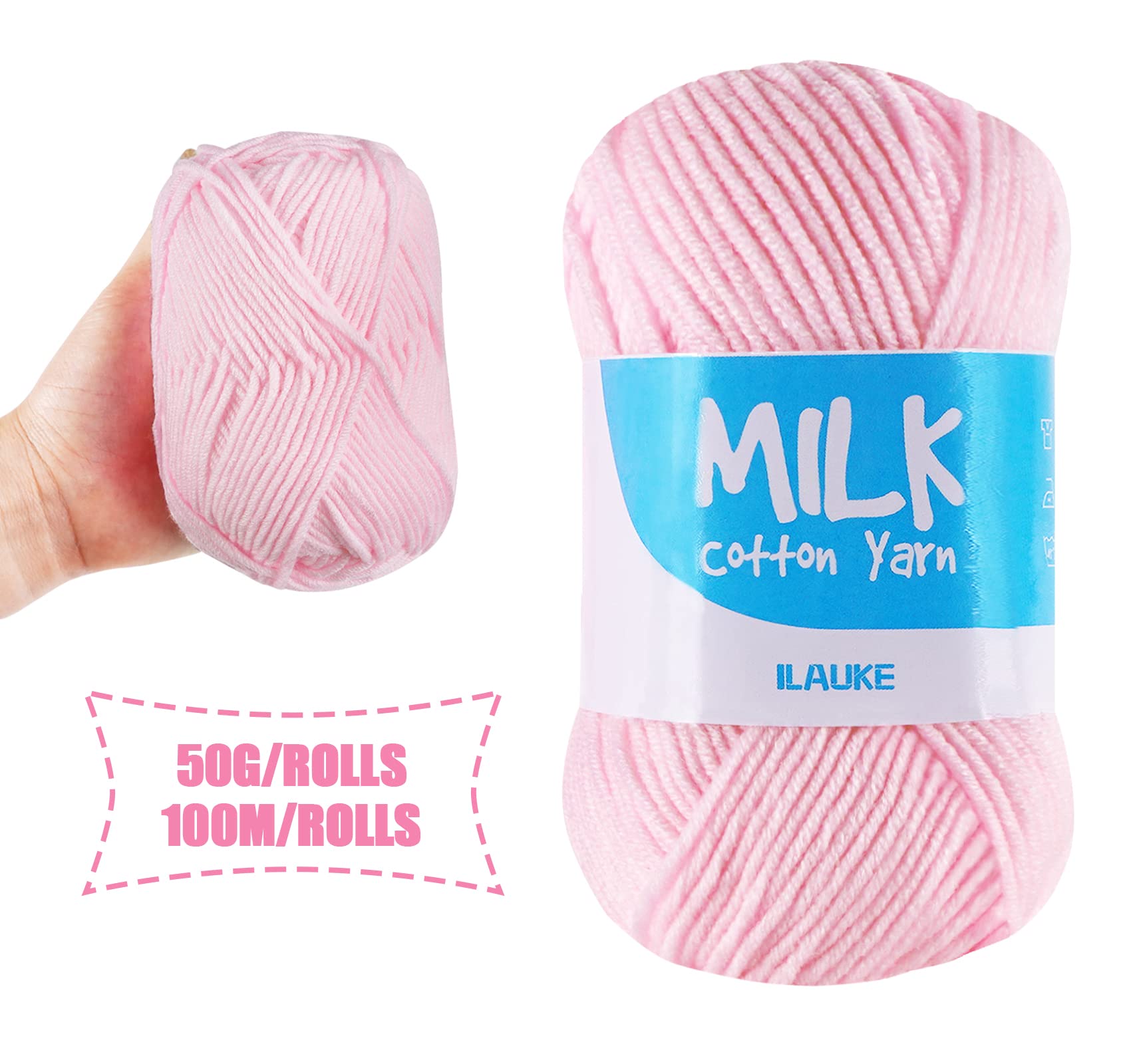 pelote de laine, 12 x 50g Pelote de Laine a Tricoter, Ultra Doux